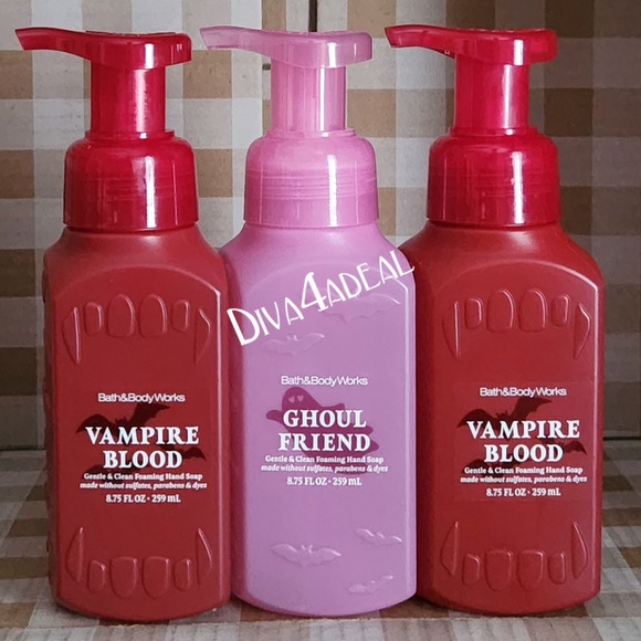 3X Bath Body Works HALLOWEEN 2025 8.75 FL OZ Foaming Hand Soap Bundle - Picture 1 of 3
